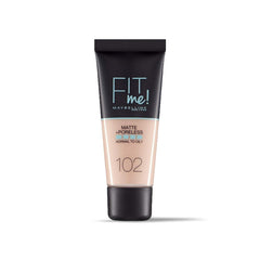 Maybelline Foundation Fit Me Matte N.102