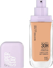 Maybelline Foundation Super Stay Lumi Matte N.115