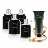 Jaguar Black Elite Bundle 4 Pieces + 1 Shower Gel Gift