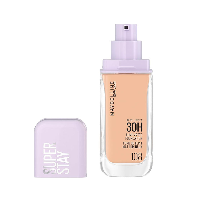 Maybelline Foundation Super Stay Lumi Matte N.108