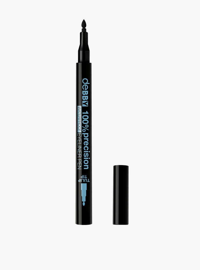 DEBBY Eyeliner Tip 100 % Precision Tulip W.P Black