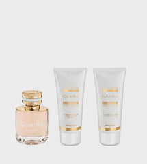 SET BOUCHERON QUATRE FOR WOMEN EDP 100 ML+ B.LOTIO 100ML + SH.GEL 100ML