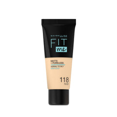 Maybelline Foundation Fit Me Matte N.118