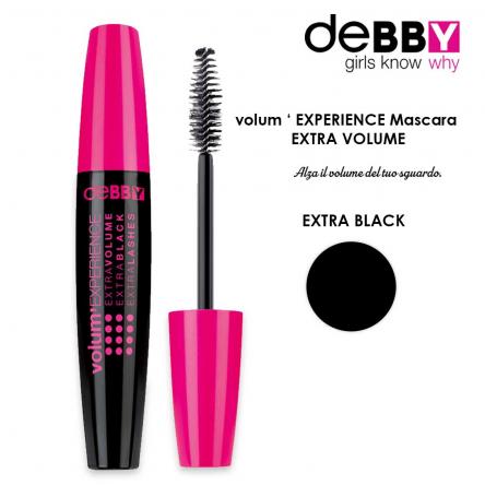 DEBBY Mascara Experience Extra Volume Length Definition Black