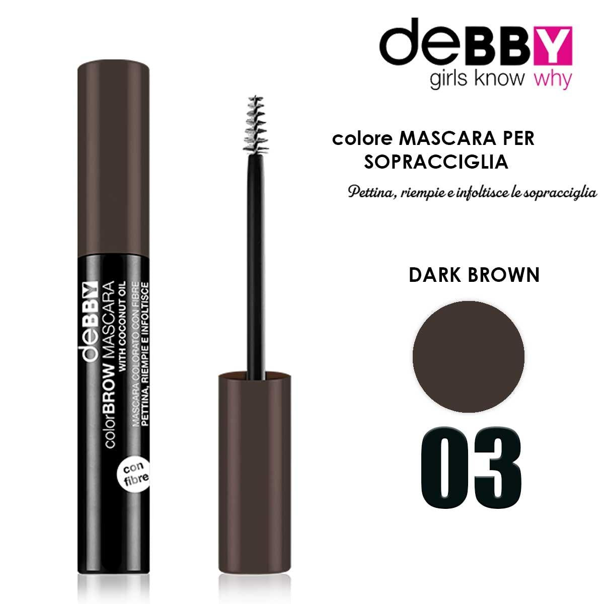 DEBBY Eyebrow Mascara Color Brow N.03