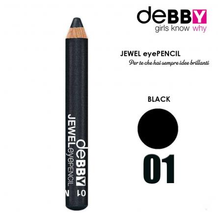 DEBBY Eye Pencil Water Resistant Long Lasting N.01