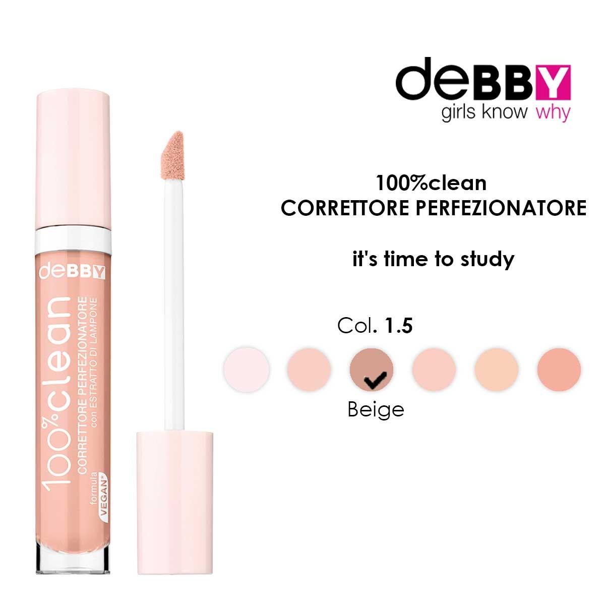 DEBBY Concealer Liquid 100% Clean N.1.5