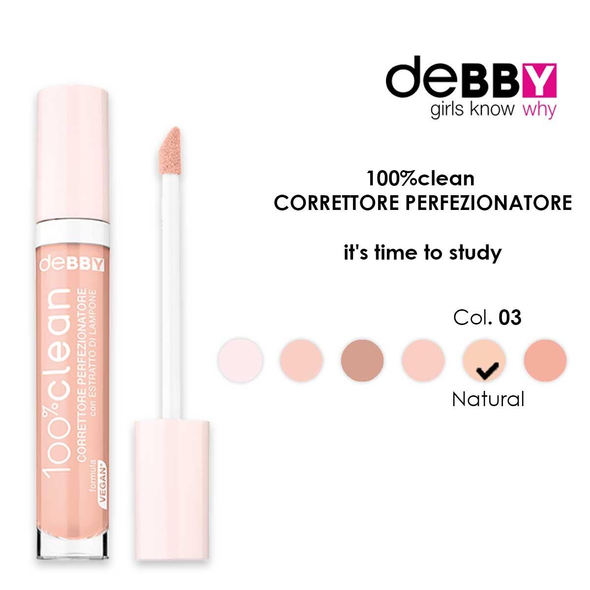 DEBBY Concealer Liquid 100% Clean N.3