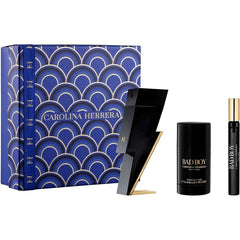 SET Carolina Herrera Bad Boy H EDT 100ML + Deo 100ML + 10ML