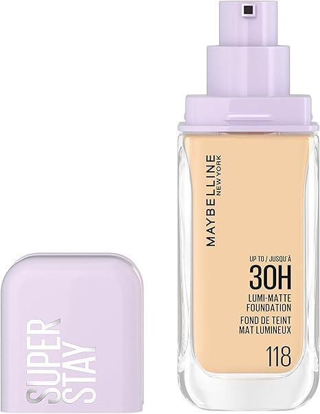 Maybelline Foundation Super Stay Lumi Matte N.118