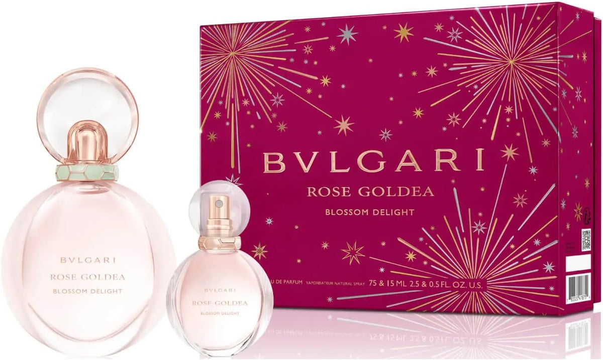 SET Bvlgari Rose Goldea Blossom Delight F EDP 75ML + EDP 15ML