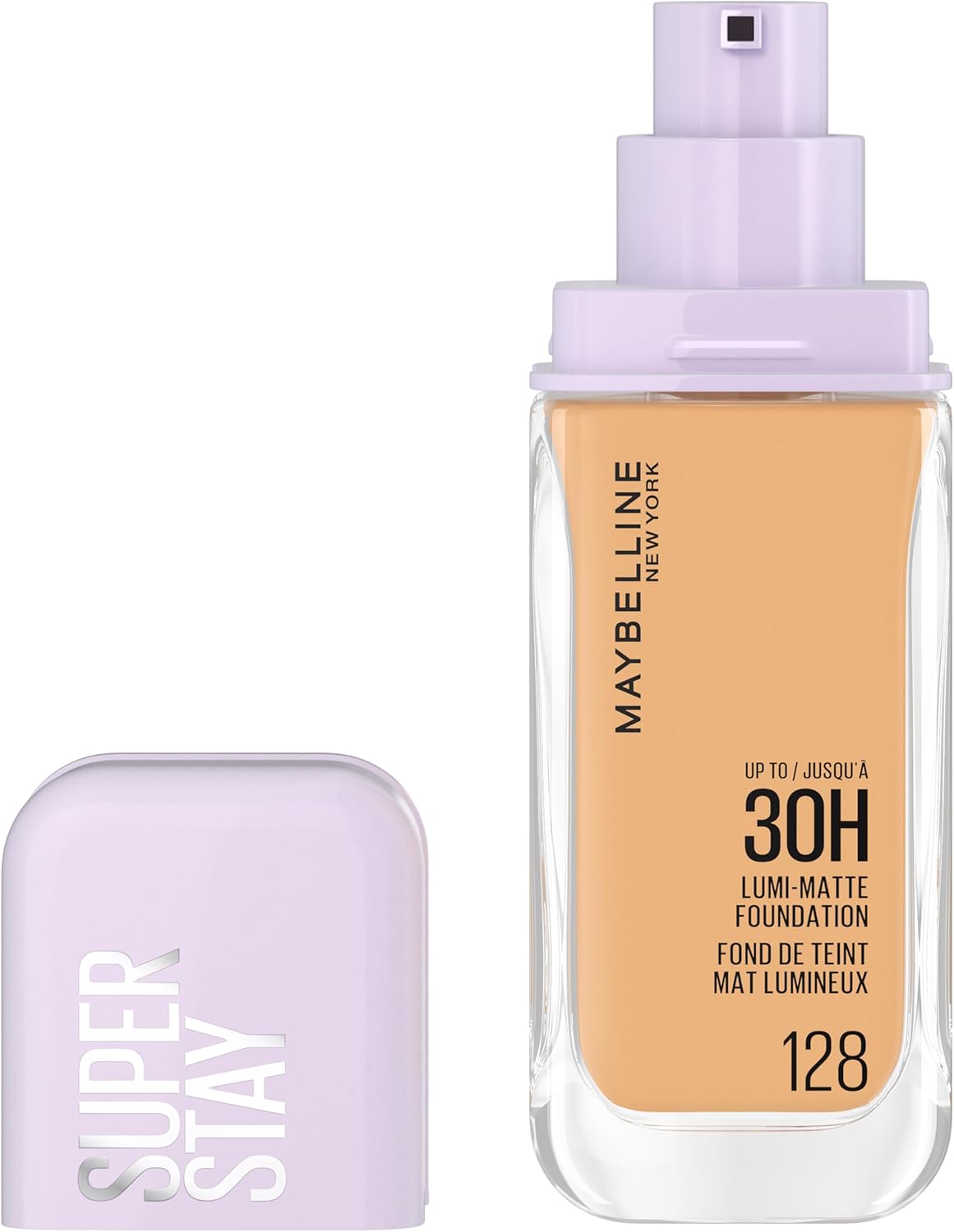 Maybelline Foundation Super Stay Lumi Matte N.128