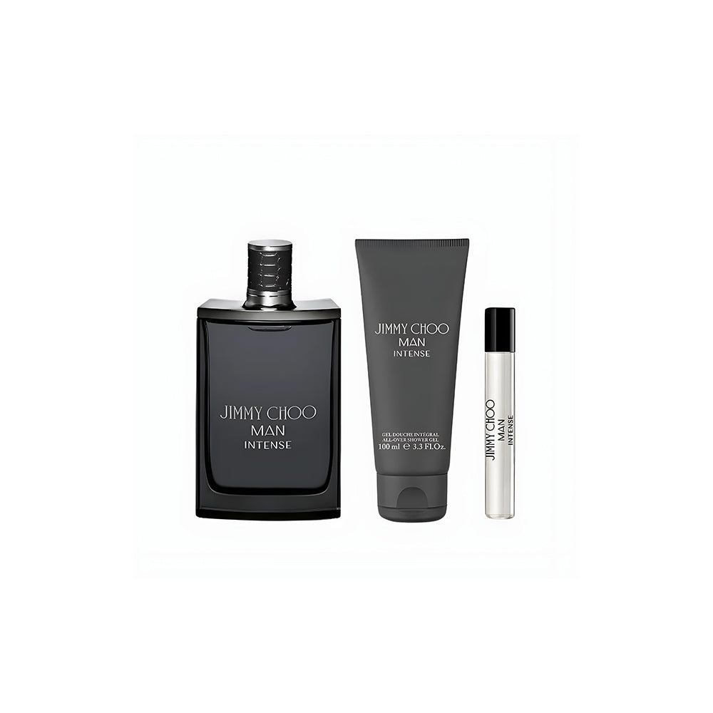 Jimmy Choo Intense for Man EDP 100 ml, EDP 7.5 ml & Shower Gel 100 ml