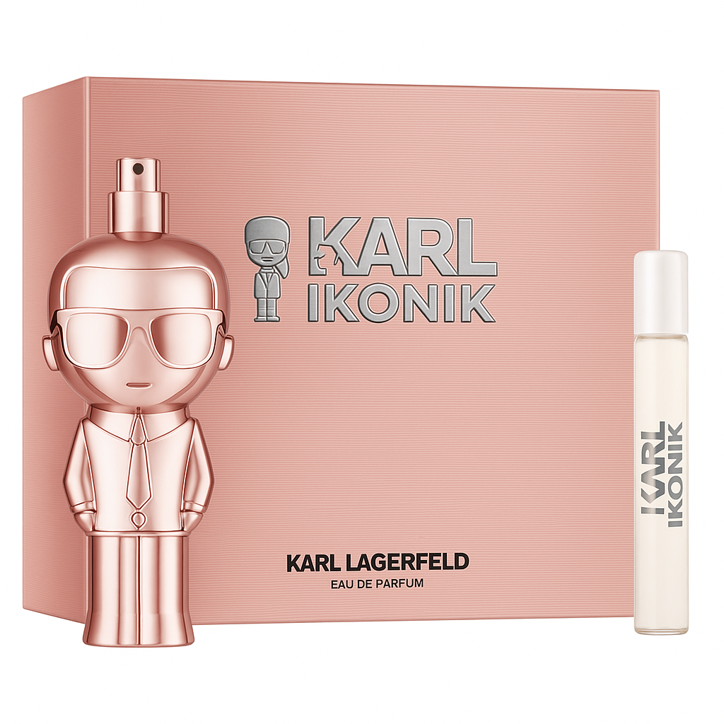 SET Karl Lagerfeld Ikonik F EDP 100ML + EDP 7.5ML + EDP 4.5ML