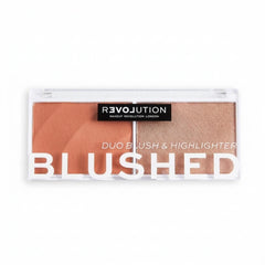 Revolution Duo Blusher & Highlighter Blushed Queen