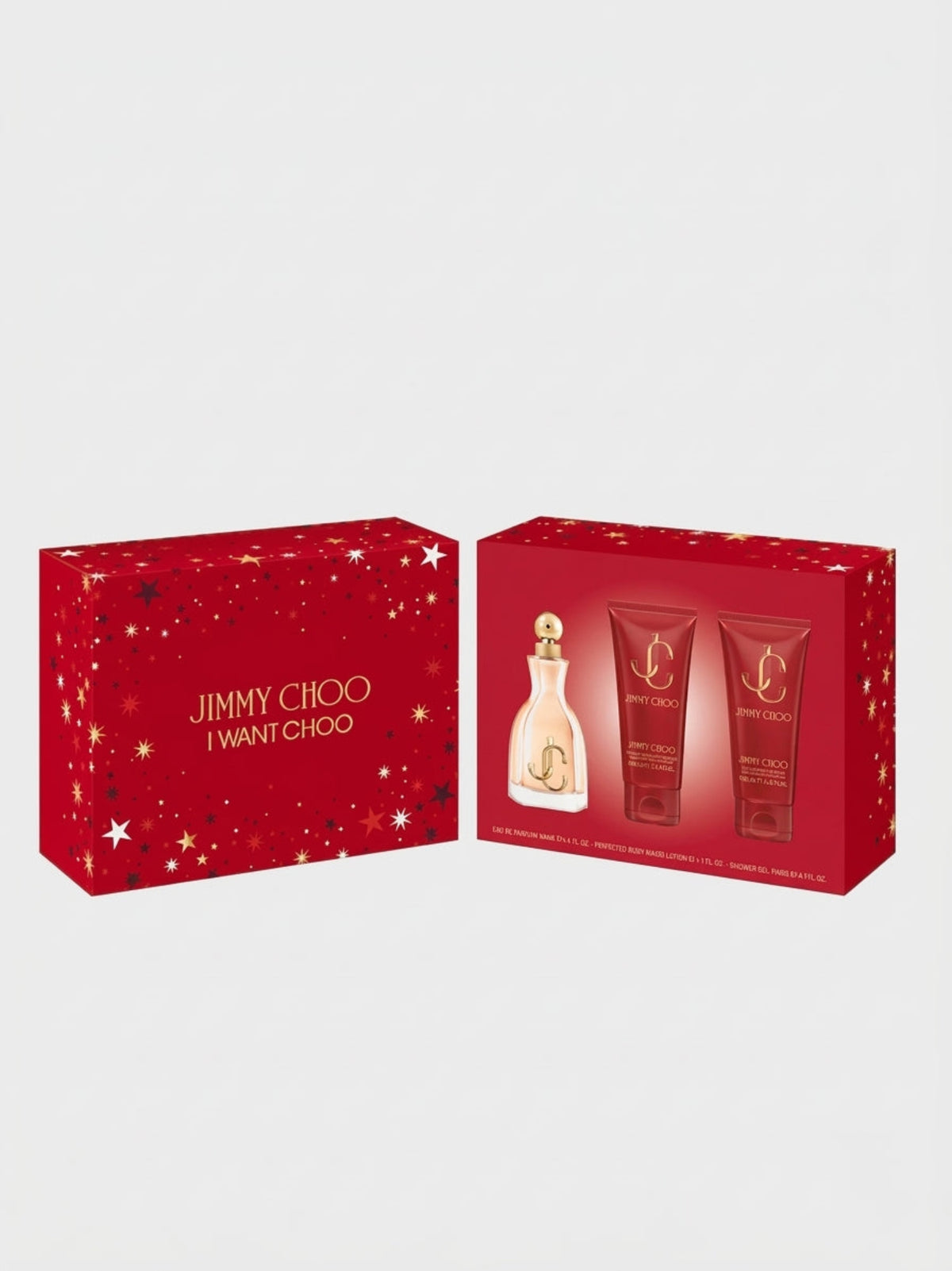 SET Jimmy Choo I Want Choo F EDP 100ML + B.L 100ML + S.G 100ML