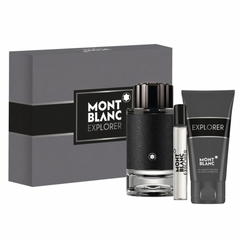 SET MONT BLANC EXPLORER H EDP 100ML + EDP 7.5ML + SHOWER GEL 100ML