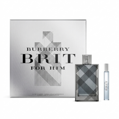 SET Burberry Brit H EDT 100ML + EDT 7.5 ML
