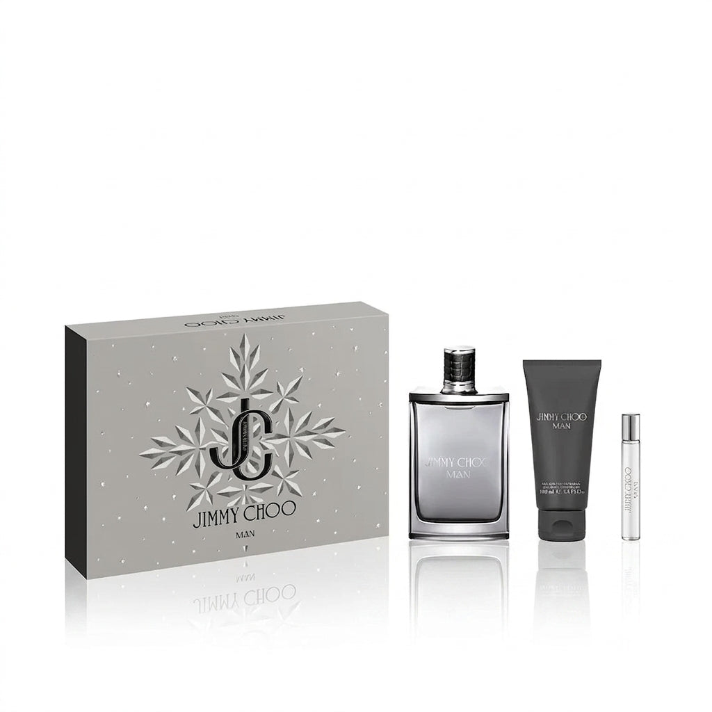 SET Jimmy Choo H EDT 100ML +  EDT 7.5ML + S.G 100ML