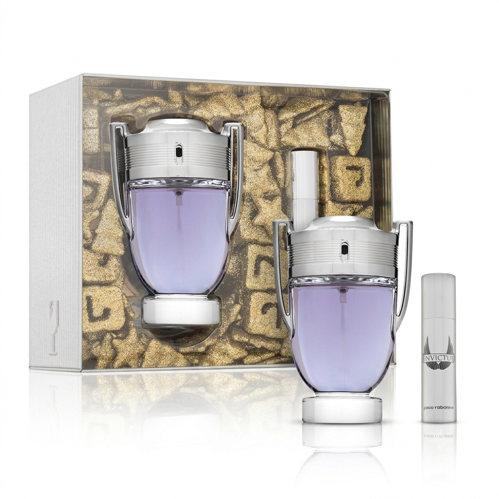 SET Paco Rabanne Invictus H EDT 100ML + EDT 10ML
