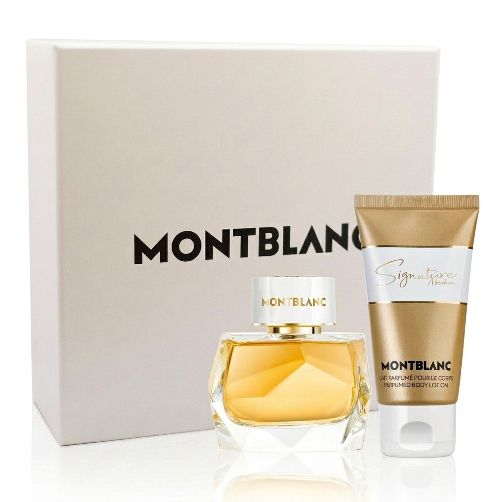 SET Mont Blanc Siginature Absolu F EDP 50ML + B.L 100ML