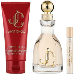 SET Jimmy Choo I Want Choo F EDP 100ML + B.L 100ML + EDP 7.5ML