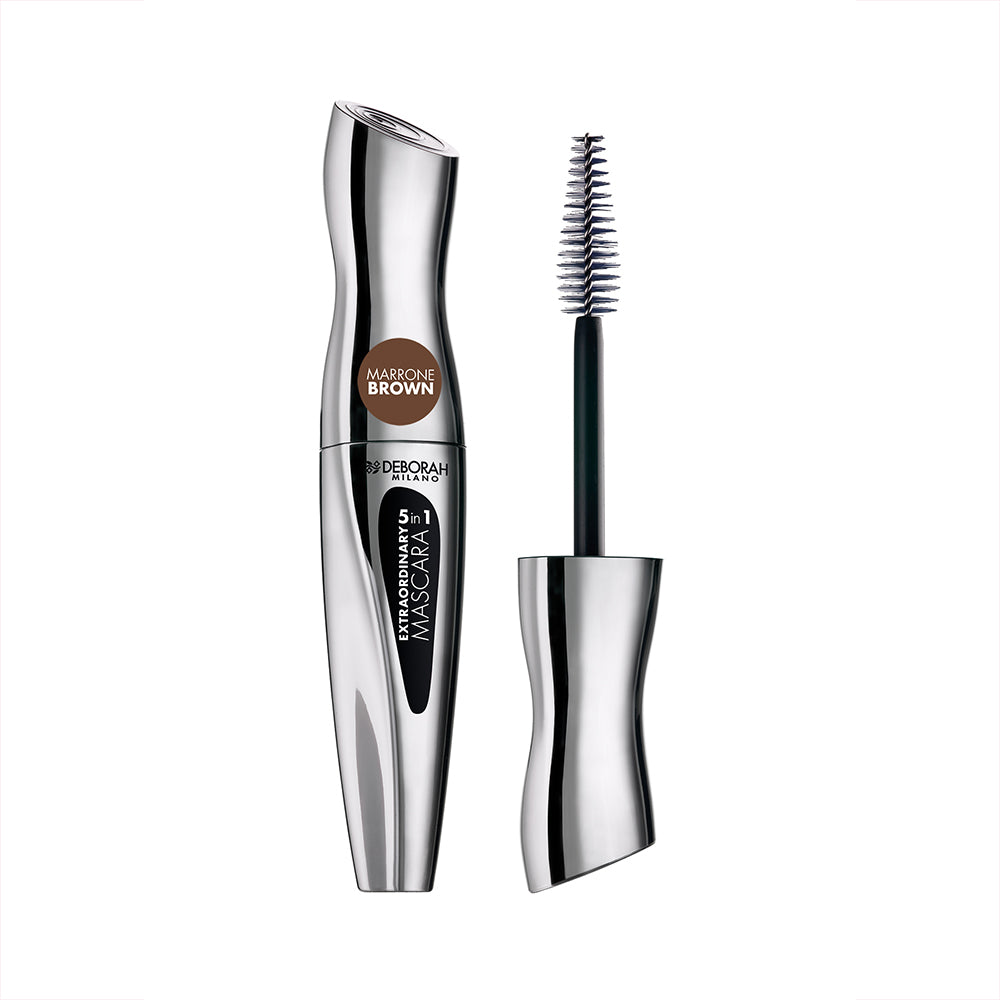 Deborah 5 IN 1 EXTRAORDINARY MASCARA Brown