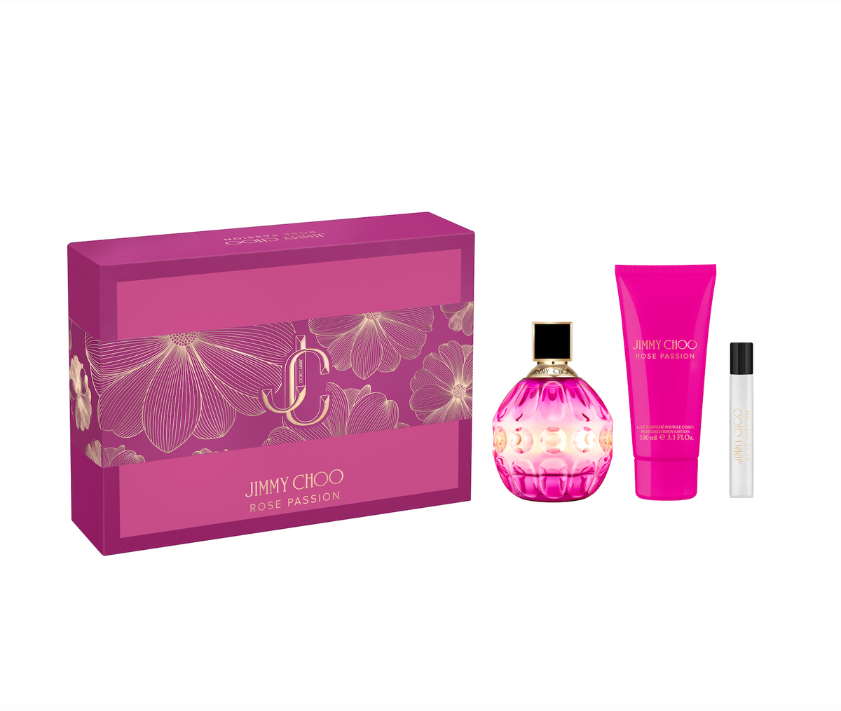 Rose Passion for women EDP 100 ml, EDP 7.5 ml & Body Lotion 100 ml