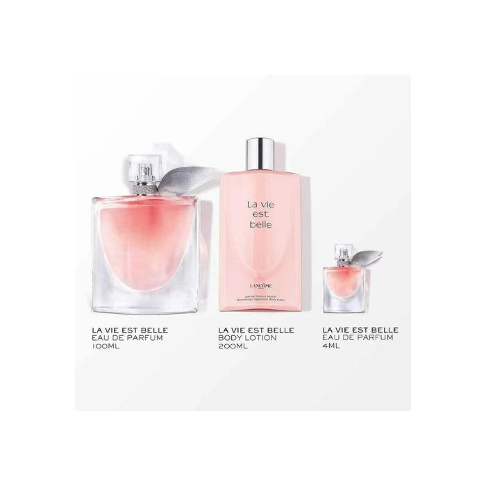 Lancome La Vie Est Belle EDP100 ml + Body Milk 200 ml + EDP4ML