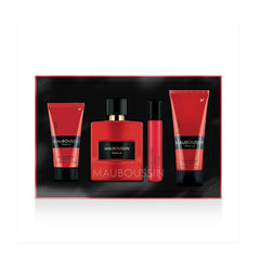 SET MAUBOUSSIN POUR LUI IN RED PRESTIGE  EDP 100ML+ SH.GEL 90ML + SH.GEL 50ML+ 20ML EDP