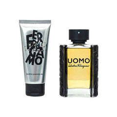 SET Ferragamo UOMO Pour Homme EDT 50 ml + Shower Gel 100 ml