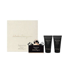 SET FERRAGAMO SIGNORINA MISTERIOSA 50 ml EDP + Body LotionOTION 50 ml + Shower Gel 50 ml