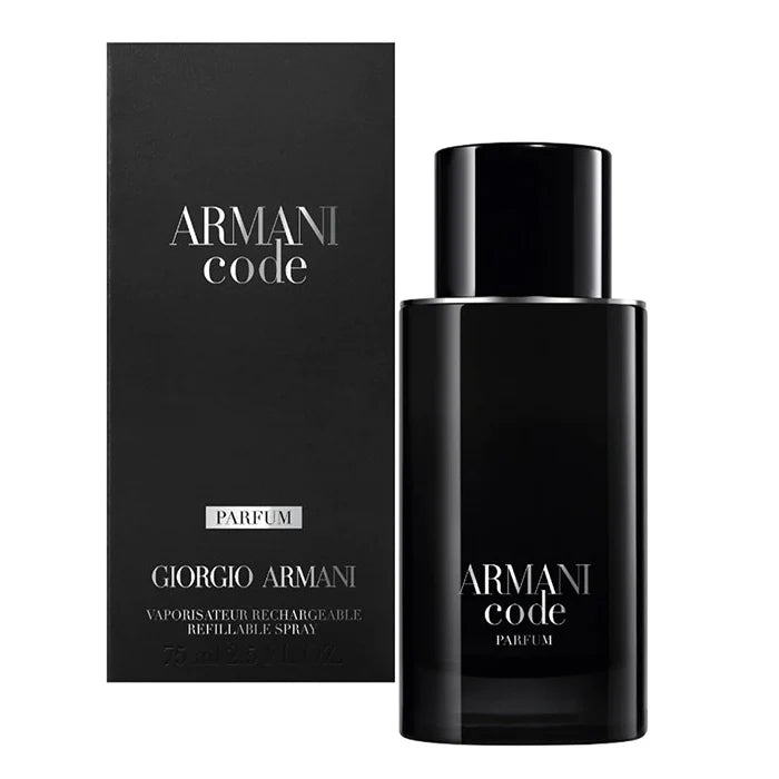 Giorgio Armani Code Refillable H Parfum 75ML