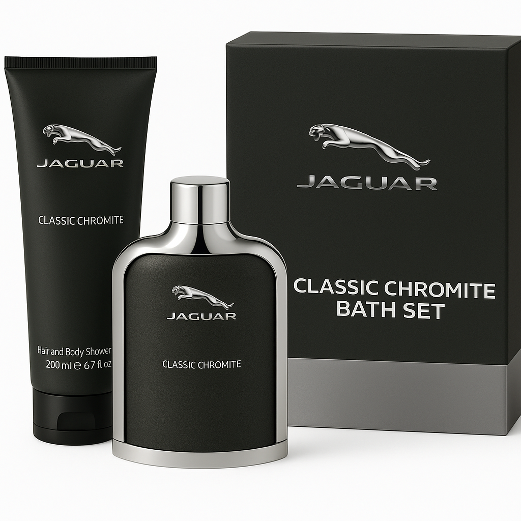 JAGUAR CLASSIC CHROMITE, EAU DE TOILETTE 100 ML + SHOWER GEL 200 ML