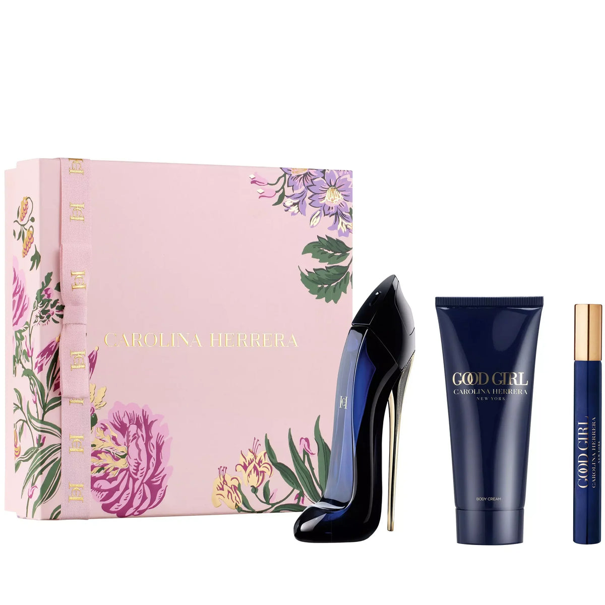 SET Carolina Herrera Good Girl F EDP 80ML + B.L 100ML + 10ML