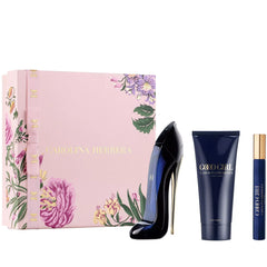 SET Carolina Herrera Good Girl F EDP 80ML + B.L 100ML + 10ML