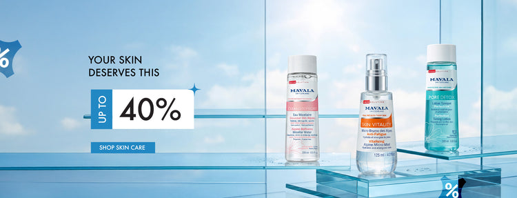 Skincare, up to 40% off