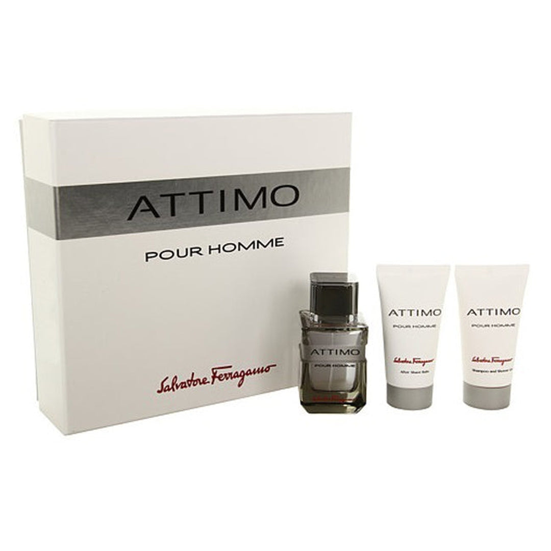 Gift Set - Set Salvatore Ferragamo Attimo Pour Homme EDT For Men