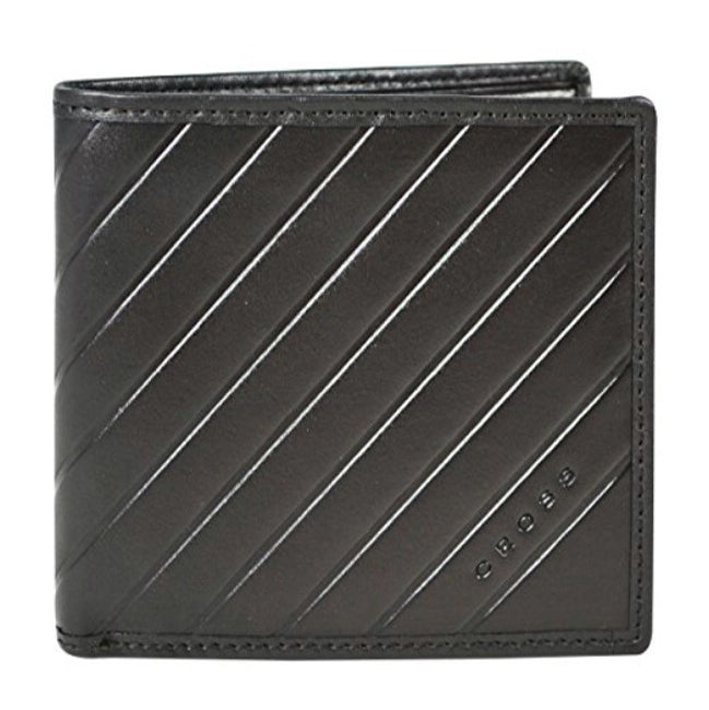 Cross Grabado Espanol Removable Card Case Wallet Black Ac218364N-1