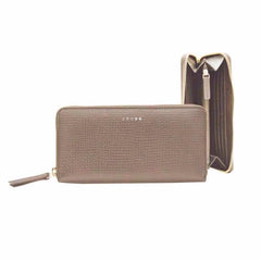 Cross Rtc Women Women'S Zip Around Wallet - Oak Brown Ac778287N-3