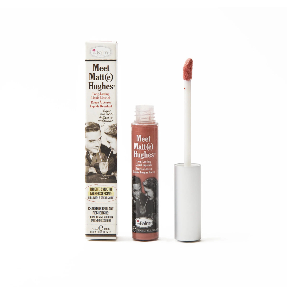 Meet the matte Hughes lipstick THE BALM