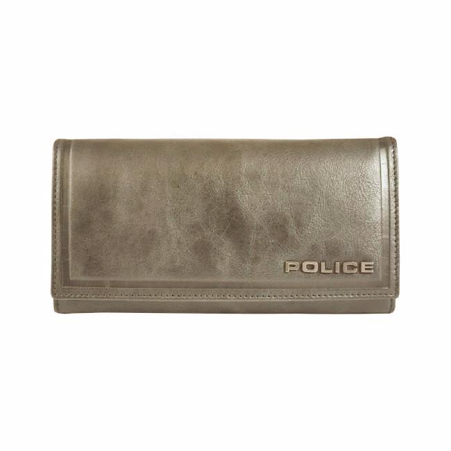 Police Metal Full Flap Wallet Brown Pt168288-2
