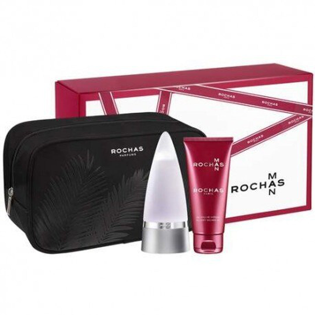 Rochas Man EDT 100 ml + Shower Gel 100 ml + Bag