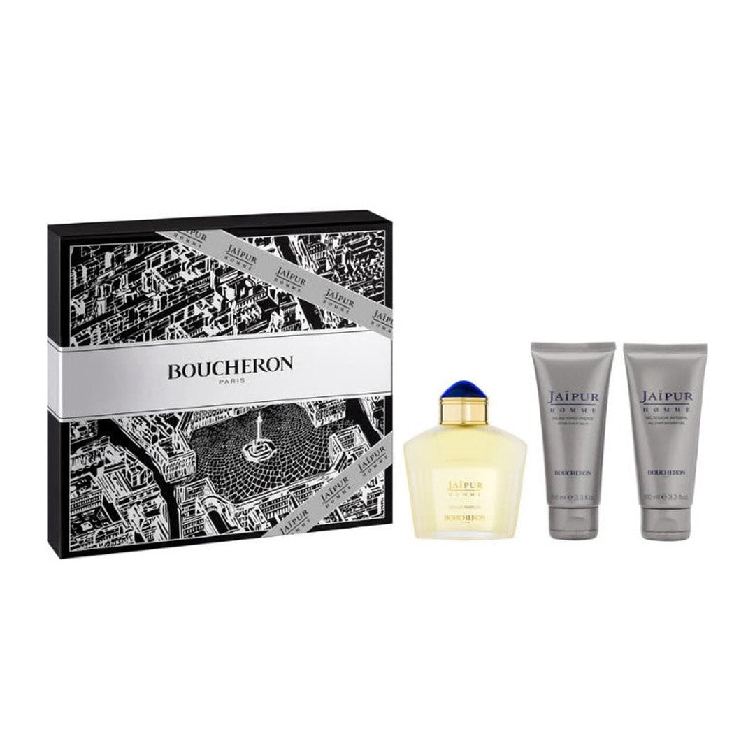 Set Boucheron Jaipur For Men EDP 100 ml + After Shave 100 ml + Shower Gel 100 ml