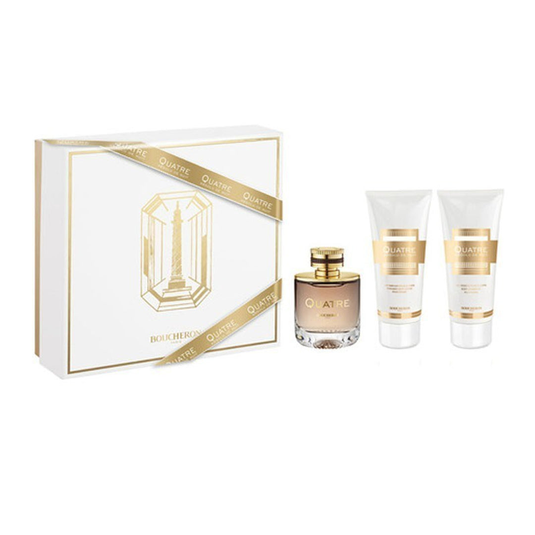 Quatre Absolut Boucheron EDP 100 ml + Body Lotion 100 ml + Shower Gel 100 ml - Women Gift Set