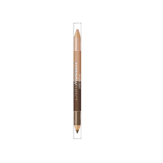 This image contains Eyebrow Perfect 2 in 1 Eye Brow Pencil